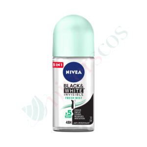 مزيل العرق Nivea invisible for black and white fresh mist