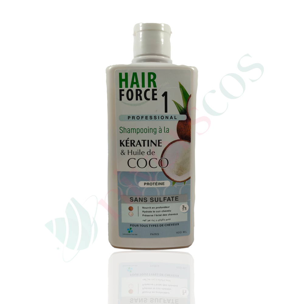 Hair force 1 Kératine et Huile de Coco 1 Hair force 1 Kératine et Huile de Coco